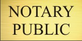 Notary Public Sign
