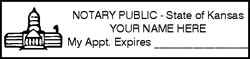 KS Self-Inking Notary Stamp