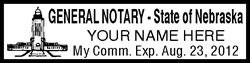 NE Self-Inking Notary Stamp