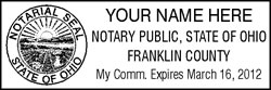 OH Self-Inking Notary Stamp