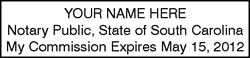 SC Pocket Notary Stamp