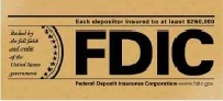 FDIC Logo Vinyl Decal
