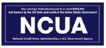 NCUA Logo Vinyl Decal