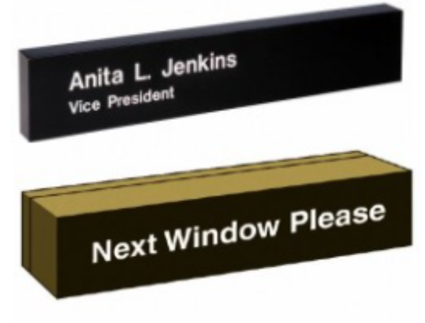Desk &amp; Wall Name Plates and Holders