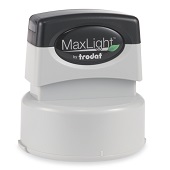 Trodat MaxLight XL2-535 Pre-Inked Stamp, Round